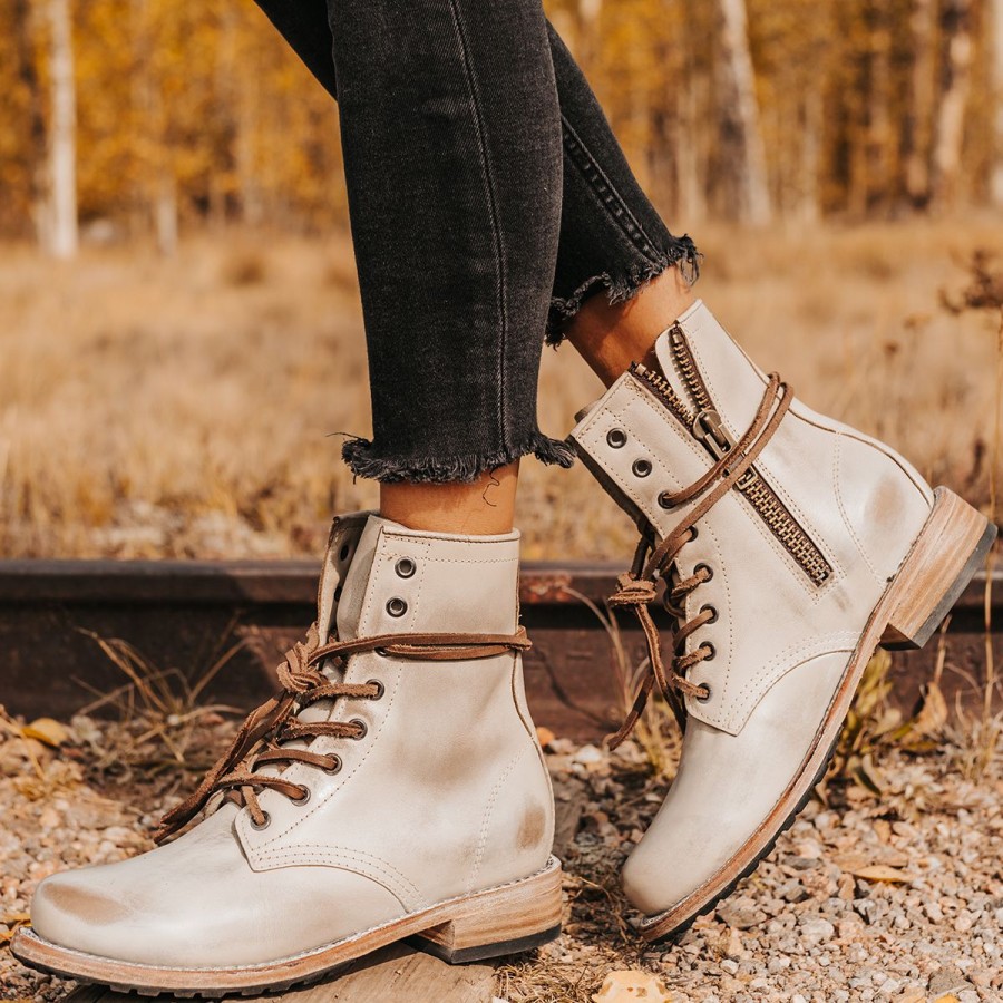 Womens Freebird Stores  | Manchester Taupe Distressed