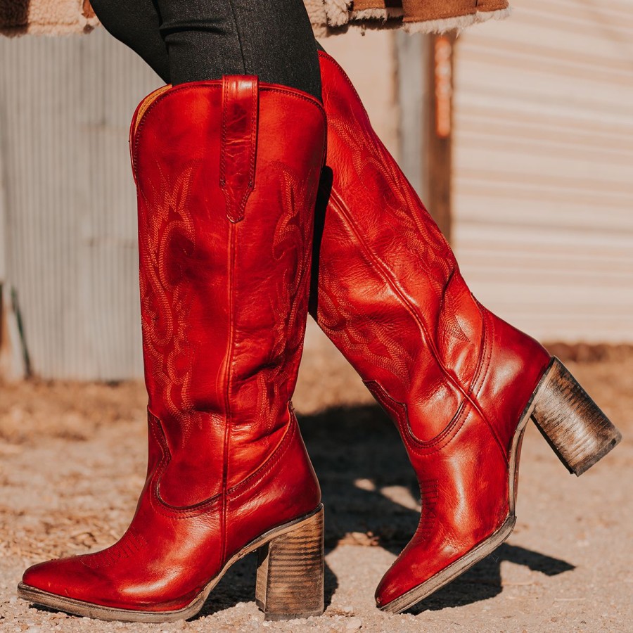 Womens Freebird Stores  | Jackson Red